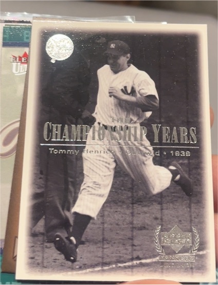 2000 Upper Deck Yankees Legends #73 Tommy Henrich — front