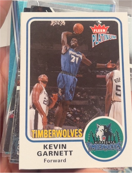 2002-03 Fleer Platinum #15 Kevin Garnett — front