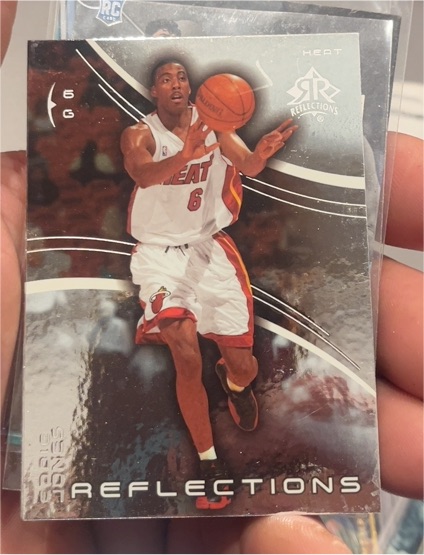 2003-04 Upper Deck Triple Dimensions Reflections #6C Dwyane Wade — front