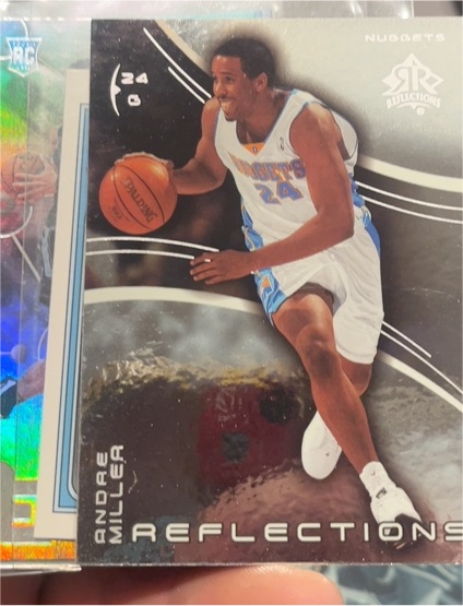 2003-04 Upper Deck Triple Dimensions Reflections #18 Andre Miller — front