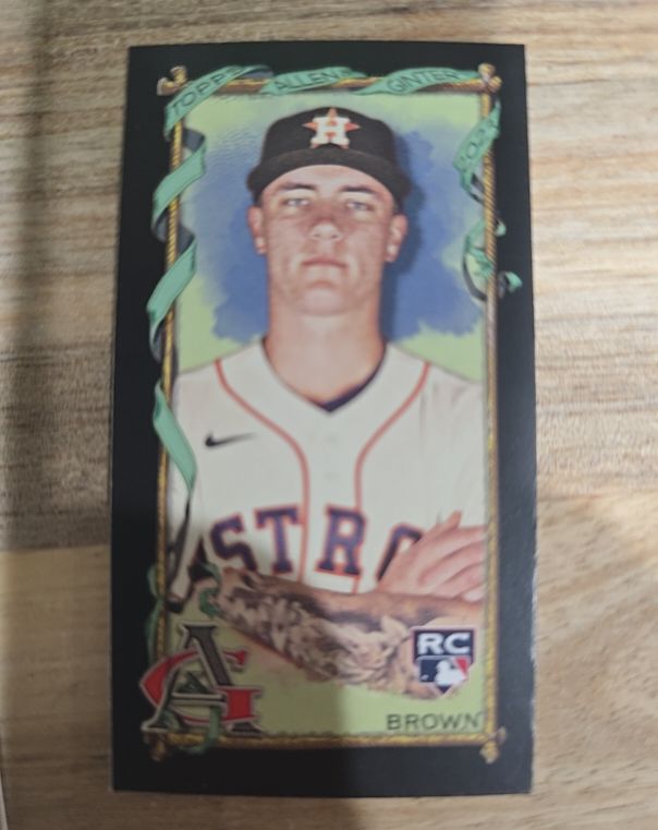 2023 Topps Allen & Ginter #291 Hunter Brown — front