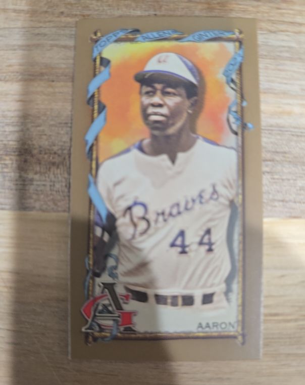 2023 Topps Allen & Ginter Mini #83 Hank Aaron — front