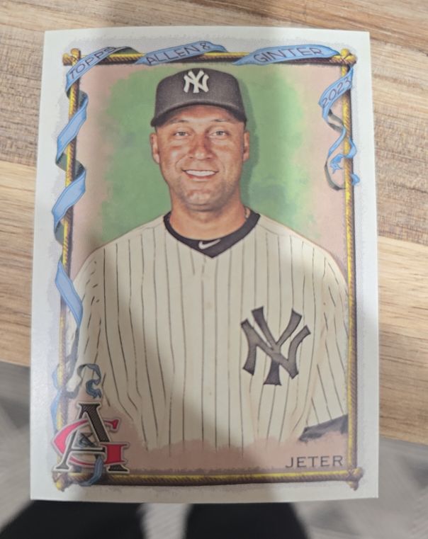 2023 Topps Allen & Ginter #104 Derek Jeter — front