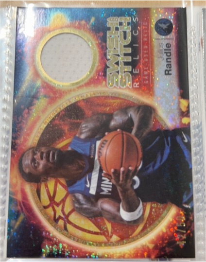 2025-26 Topps Swish and Stitch Relic #SST-JR Julius Randle — front