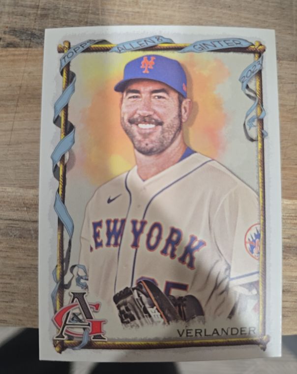 2023 Topps Allen & Ginter #358 Justin Verlander — front