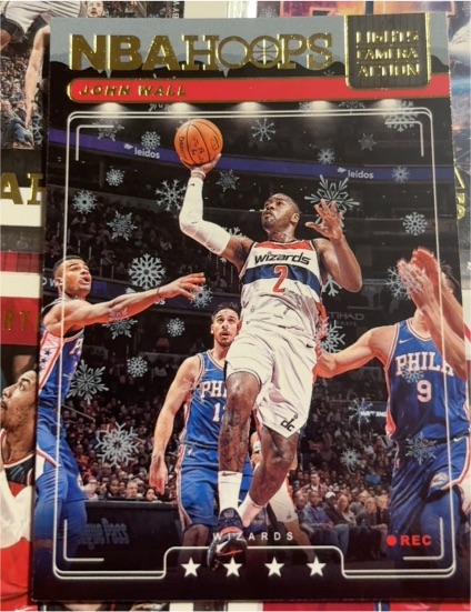 2018-19 Panini Hoops Lights Camera Action #LCA-27 John Wall — front