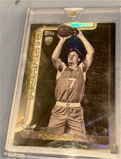2025-26 Topps Blackout #204 Kon Knueppel — front