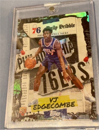 2025-26 Topps #DD-33 VJ Edgecombe — front