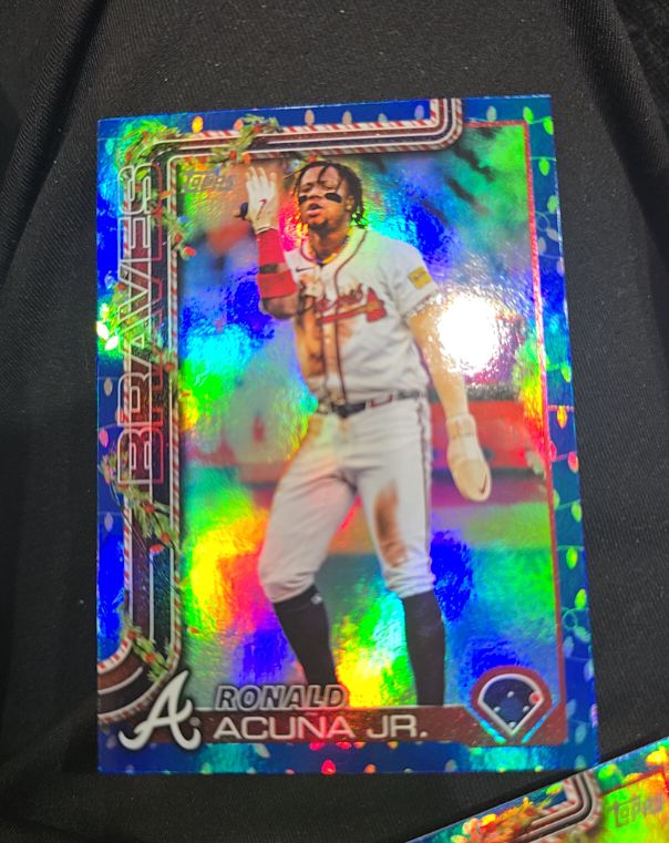 2025 Topps Chrome #257 Ronald Acuña Jr. — front