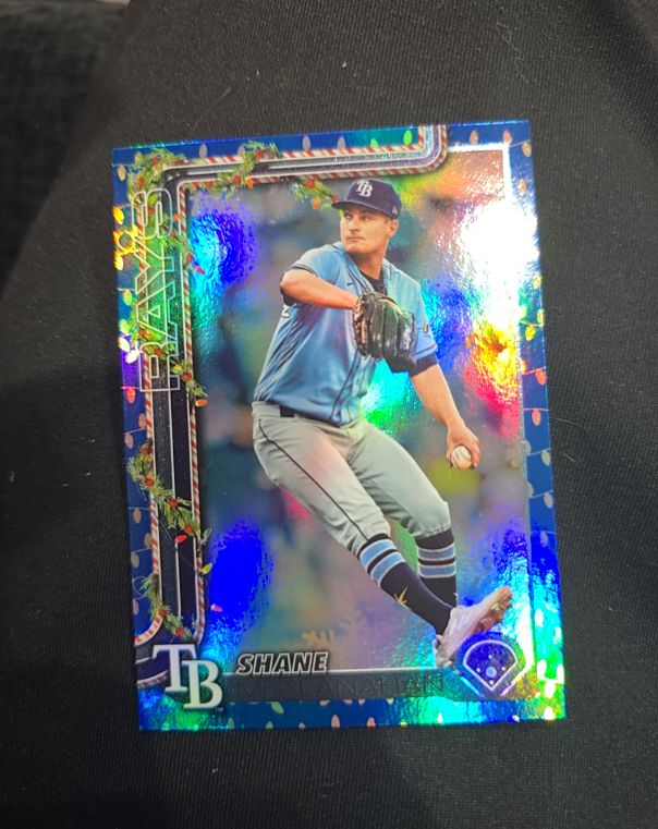 2025 Topps Holiday #H28 Shane McClanahan — front