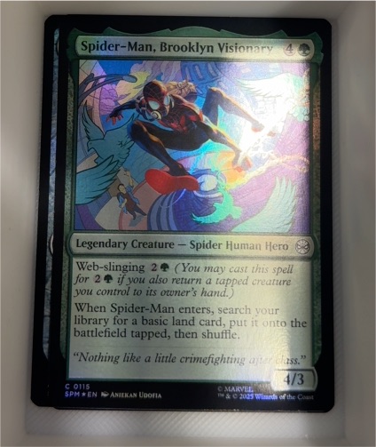 2025 Marvel's Spider-Man #115 Spider-Man, Brooklyn Visionary — front
