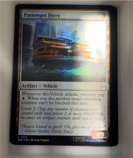 2025 Magic: The Gathering #170 Passenger Ferry — front
