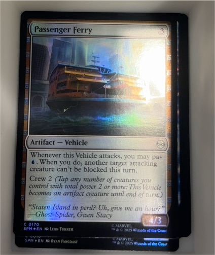 2025 Marvel's Spider-Man #170 Passenger Ferry — front