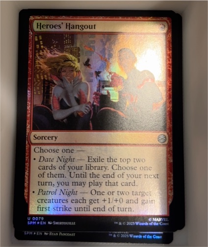 2025 Marvel's Spider-Man #0079 Heroes' Hangout — front