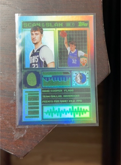 2025-26 Topps Scan & Slam #SS-26 Cooper Flagg — front