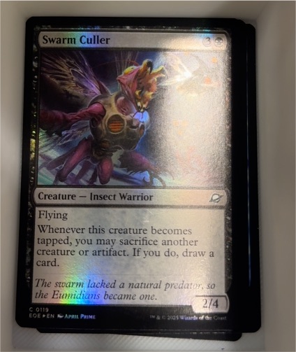 2025 Magic: The Gathering #119 Swarm Culler — front