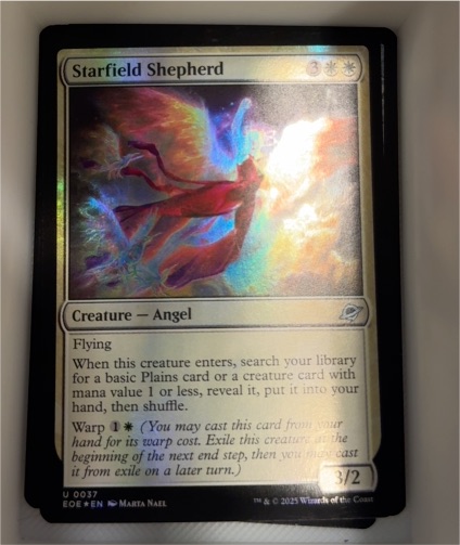 2025 Magic: The Gathering Starfield Shepherd — front