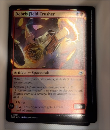 2025 Edge of Eternities #131 Debris Field Crusher — front