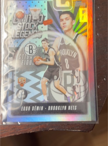 2025-26 Topps Limited Stock Legends #LST-8 Egor Demin — front
