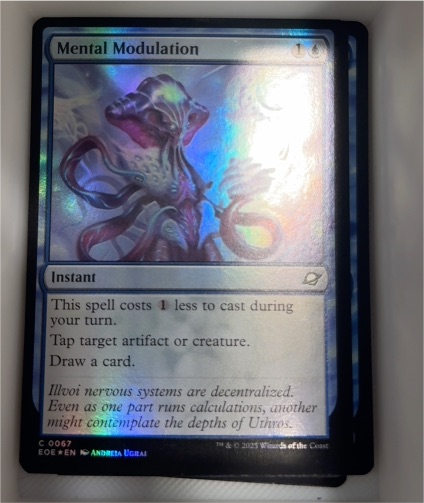 2020 Magic: The Gathering #0067 Mental Modulation — front