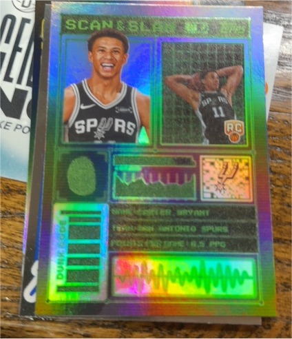 2025-26 Topps Scan & Slam #SS-39 Carter Bryant — front