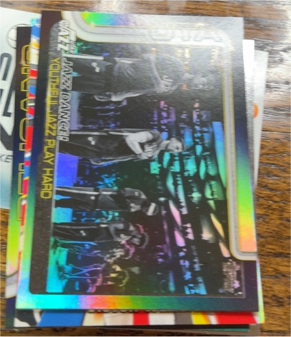 2025 Topps Jazz Dance Youth Jazz Play Hard Insert — front