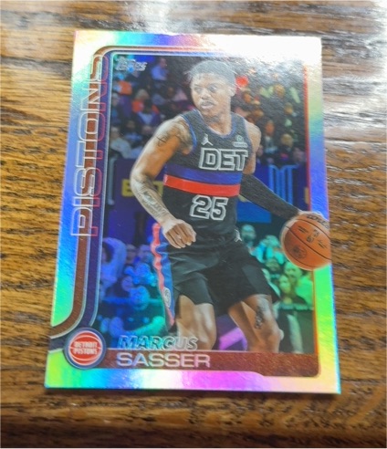 2025-26 Topps #46 Marcus Sasser — front