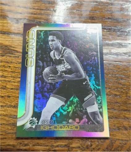2025-26 Topps #160 Oso Ighodaro — front