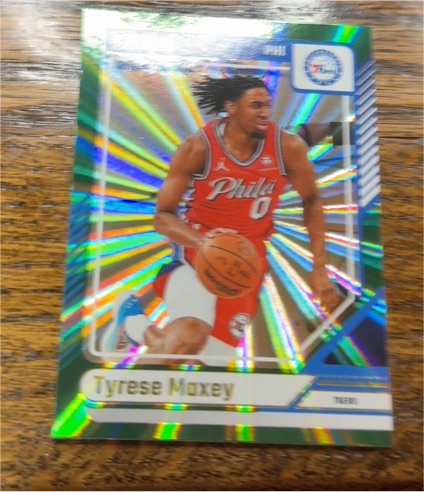 2024-25 Panini Donruss #192 Tyrese Maxey — front