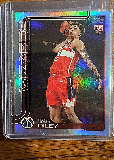 2025-26 Topps #221 Will Riley — front