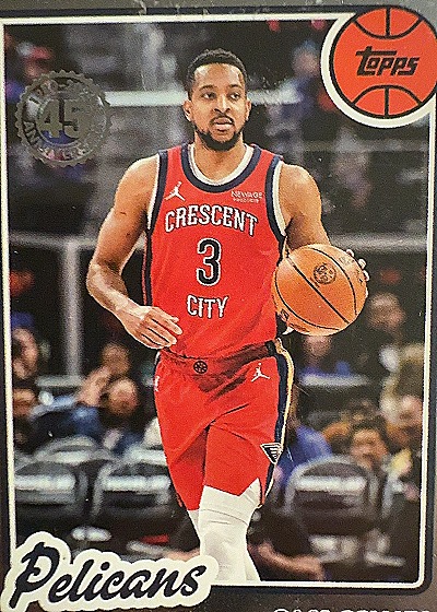 2025-26 Topps Basketball 45th Anniversary #45 Terance Mann — front