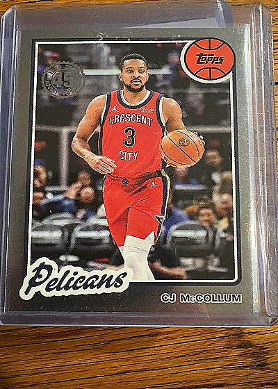 2025-26 Topps Basketball #80BK-40 CJ McCollum — front