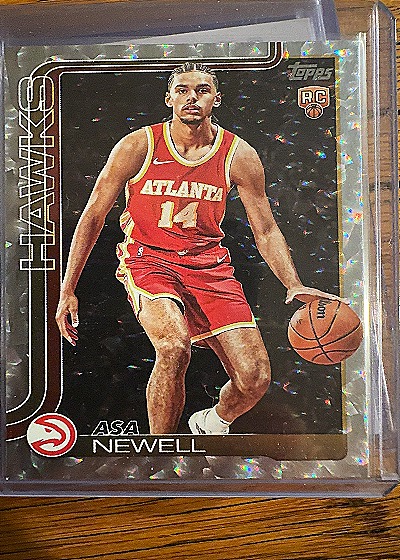 2025-26 Topps #223 Asa Newell — front