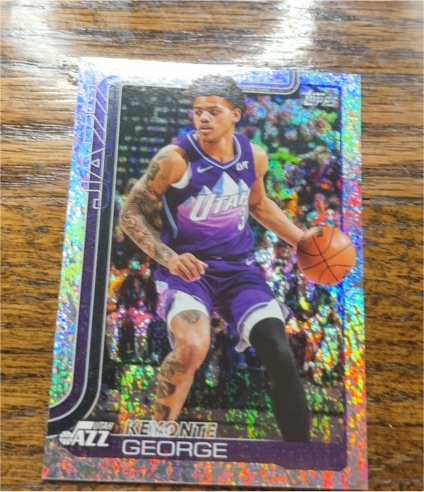 2025-26 Topps Basketball #131 Keyonte George — front