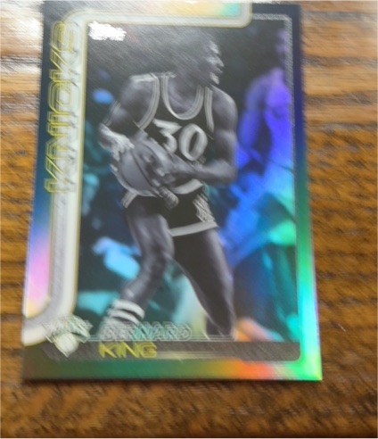 2025-26 Topps Blackout #268 Bernard King — front
