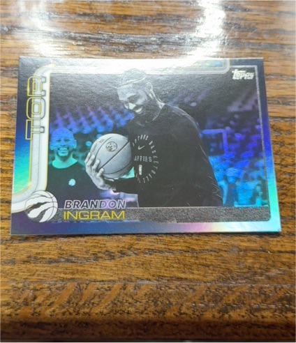 2025-26 Topps Black Friday Blackout #30 Brandon Ingram — front