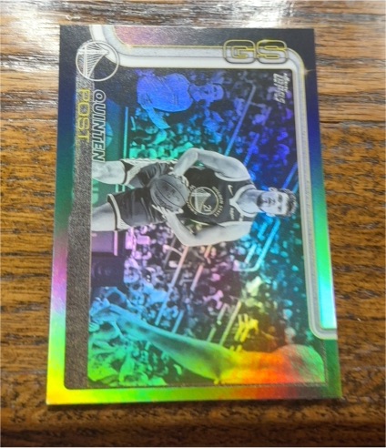 2025 Topps Blackout #GS Quinten Post — front