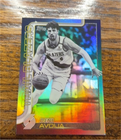 2025-26 Topps #125 Deni Avdija — front