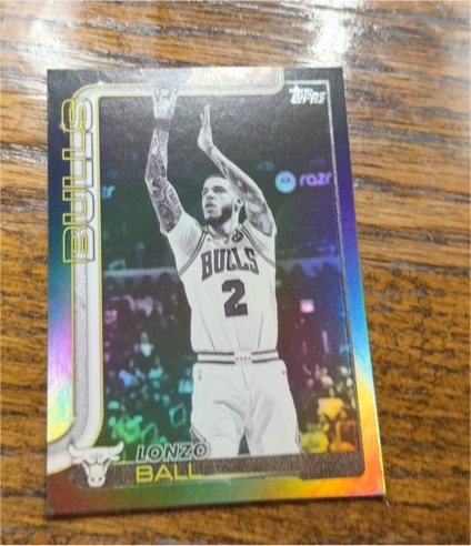 2025-26 Topps #39 Lonzo Ball — front