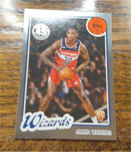 2025-26 Topps #80BK-86 Jamir Watkins — front