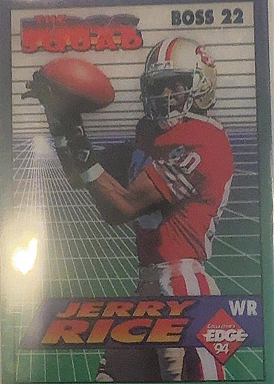 1994 Collector's Edge The Boss Squad #22 Jerry Rice — front