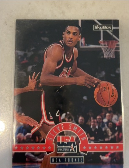 1994 SkyBox USA Basketball #26 Steve Smith — front