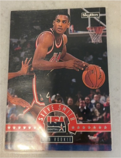 1994 SkyBox USA #26 Steve Smith — front