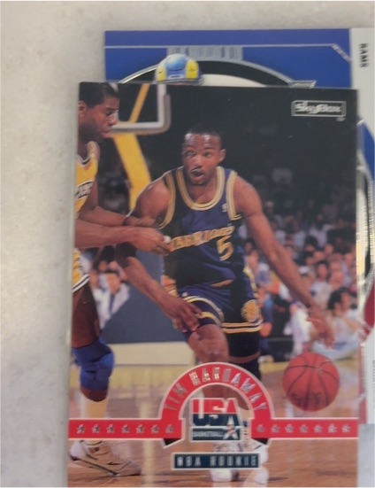 1994 SkyBox USA #62 Tim Hardaway — front