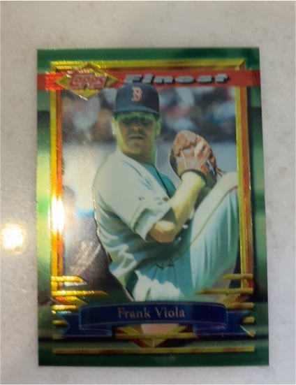 1994 Topps Finest #406 Frank Viola — front