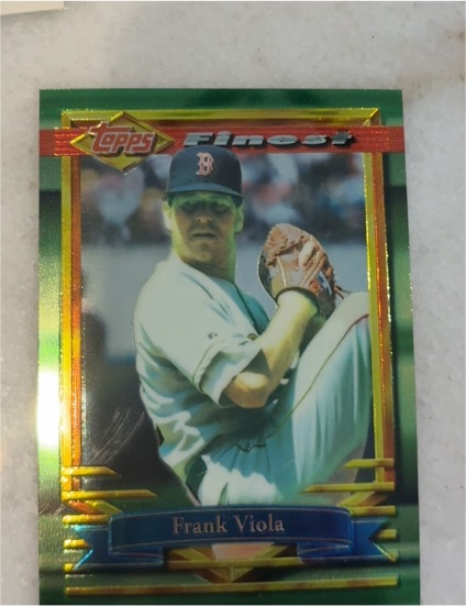 1994 Topps Finest #406 Frank Viola — front