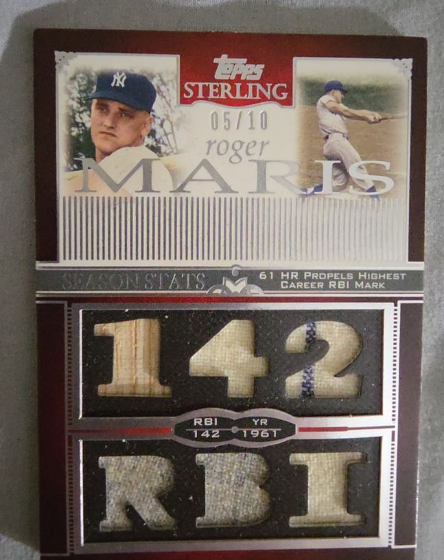 2006 Topps Sterling #05/10 Roger Maris — front