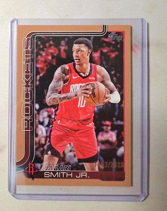 2025-26 Topps #177 Jabari Smith Jr. Houston Rockets — front