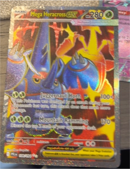 2025 Pokémon #108/094 Mega Heracross EX — front