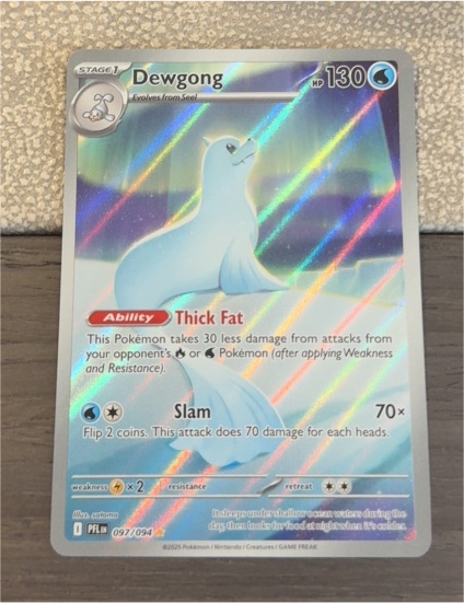 2025 Pokémon Phantasmal Flames #097 Dewgong — front